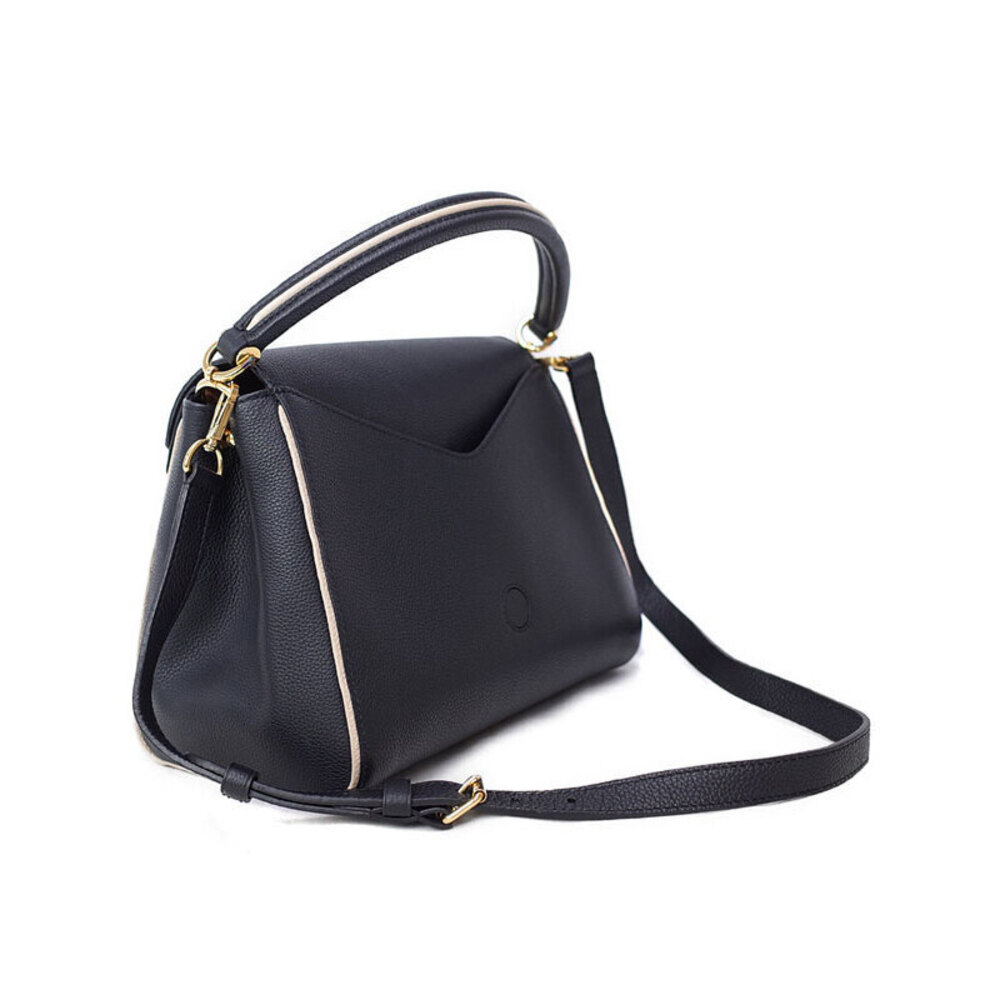 Louis Vuitton Grained Calfskin Monogram Double V 2way handbag Black - Picture 2 of 8